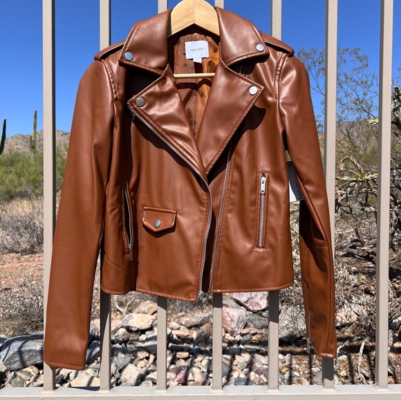 ⬇️Nine West NWT Women’s Zipper Jacket Size XS Color Med Brown (Kohl’s) - Picture 5 of 14